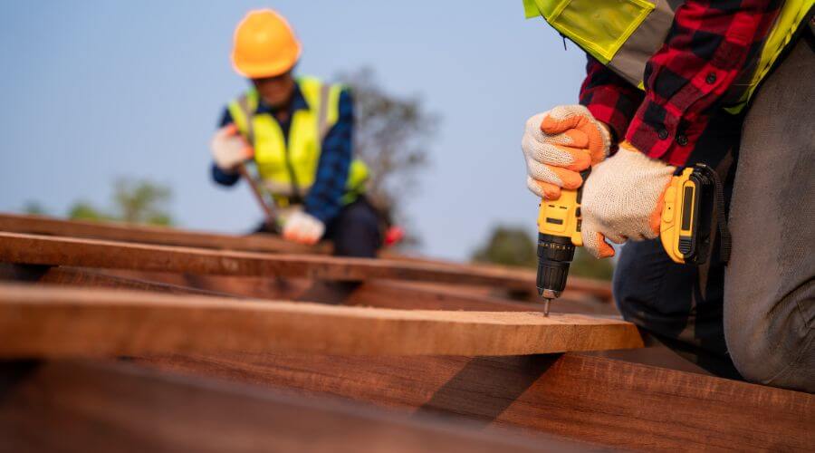 Professional New roof installation in Lost Springs, KS